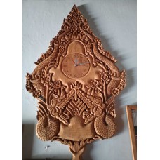 Clock Wood Carving